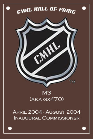 M3 Hall of Fame Plaque