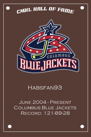 habsfan93 Hall of Fame Plaque